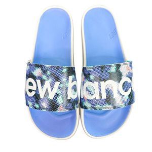 New Balance 200 Slide White Vibrant Violet SWF200FG - Size 12